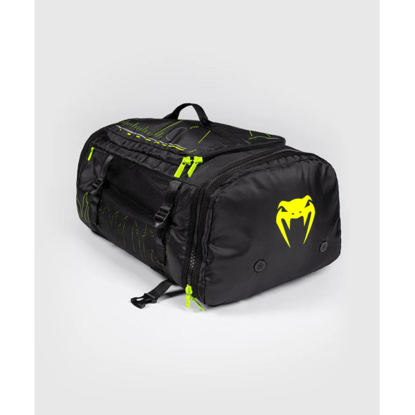 Сумка-рюкзак Venum Training Camp 4.0 Sports Bags Black Neon Green