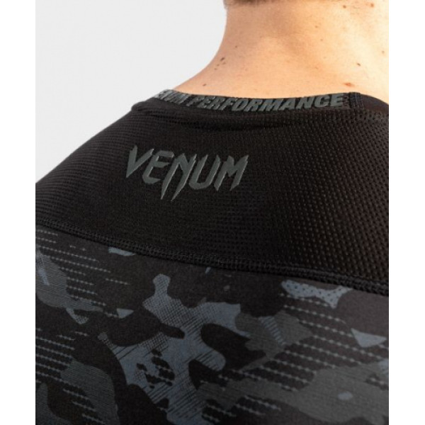 Рашгард Venum Defender Rashguard Short Sleeves Dark Camo