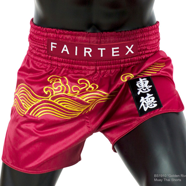 Шорти для тайського боксу Fairtex BS1910 Golden River