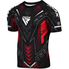 Компресійна футболка RDX IMMAF Approved Half Sleeves Red