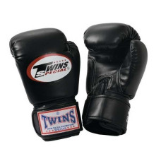 Боксерські рукавиці Twins Boxing Gloves Premium Leather BGVL3 Black