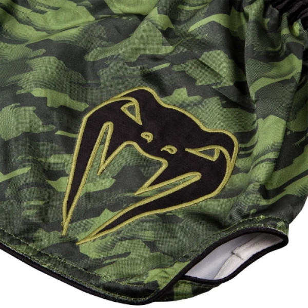 Шорти для тайського боксу Venum Tecmo Muay Thai Shorts Khaki