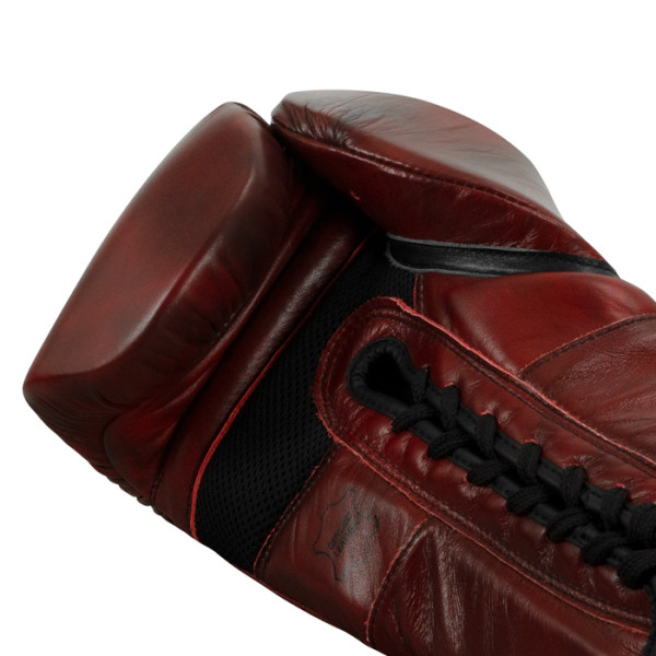 Бойові рукавиці Title Boxing Blood Red Leather Sparring Gloves