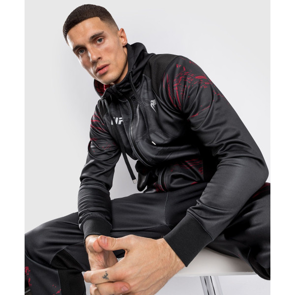 Худі Venum UFC Authentic Fight Week Men’s 2.0 Zipped Hoodie Black Red
