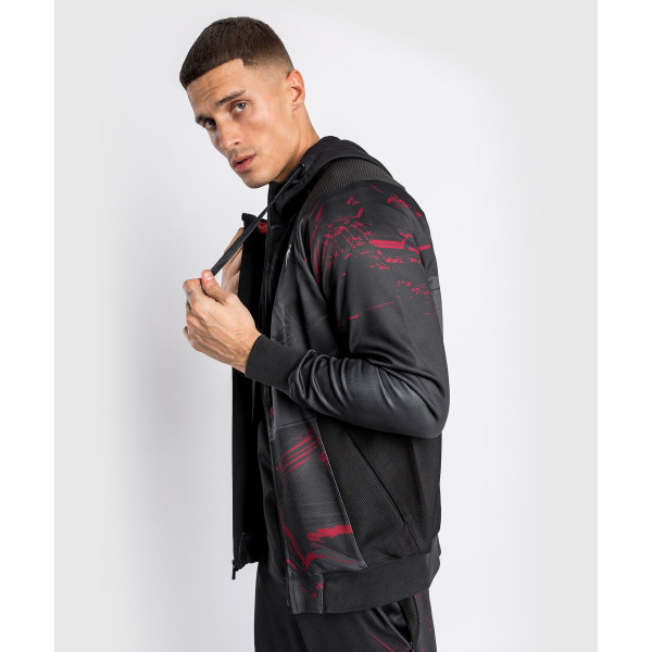 Худі Venum UFC Authentic Fight Week Men’s 2.0 Zipped Hoodie Black Red
