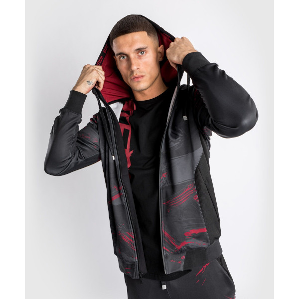 Худі Venum UFC Authentic Fight Week Men’s 2.0 Zipped Hoodie Black Red