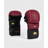 Рукавиці для MMA Venum Tactical XT Sparring MMA Gloves - Black/Burgundy/Gold