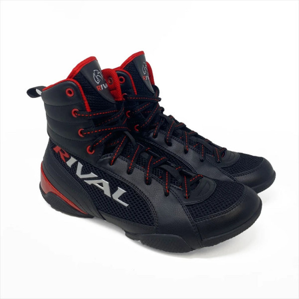 Боксерки Rival RSX-Guerrero Deluxe Boxing Boots Black Red