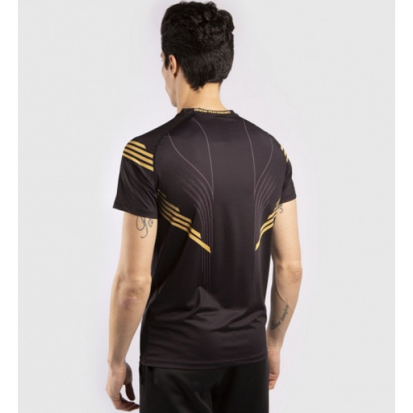 Футболка Venum UFC FightNight Pro Linе Dry Tech Black Gold