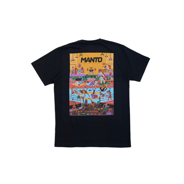 Футболка MANTO T-shirt Gym 2.0 Black