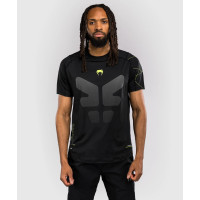 Тренувальна футболка Venum Training Camp 4.0 Dry Tech T-shirt - Black/Neon Green