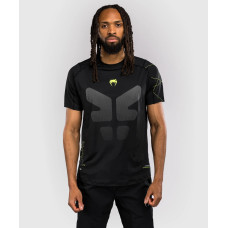 Тренувальна футболка Venum Training Camp 4.0 Dry Tech T-shirt - Black/Neon Green