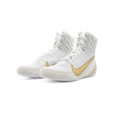 Боксерки Nike Machomai 3.0 Boxing Shoes White Gold
