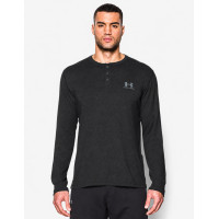 Лонгслів Under Armour Henley T-Shirt Asphalt Heather