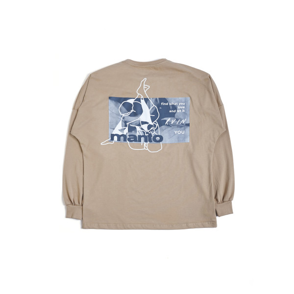 Лонгслів MANTO Ruin Beige