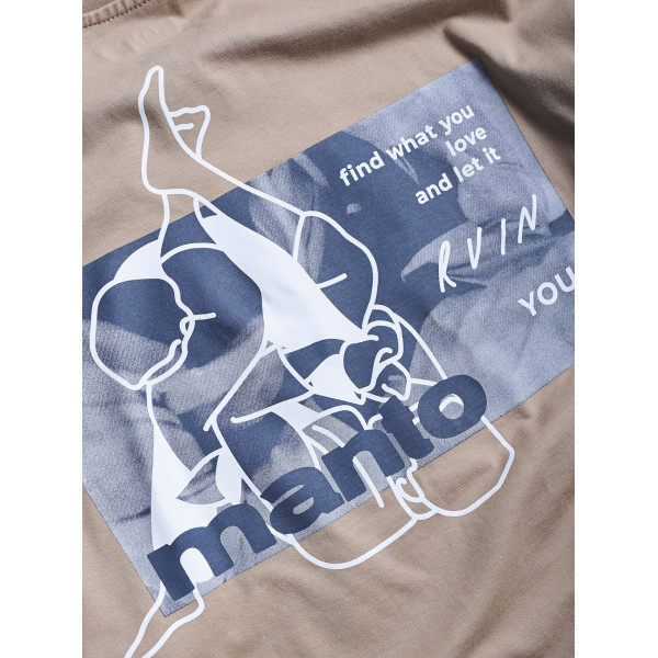 Лонгслів MANTO Ruin Beige