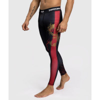 Чоловічі легінси Venum x TEKKEN 8 Marshall Law Spats Black Red Gold