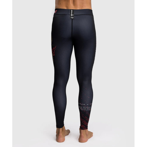 Чоловічі легінси Venum x TEKKEN 8 Marshall Law Spats Black Red Gold