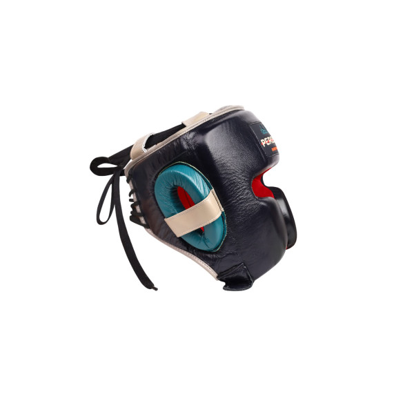 Боксерський шолом Peresvit Momentum 2.0 Leather Mexican Headgear Deep Blue