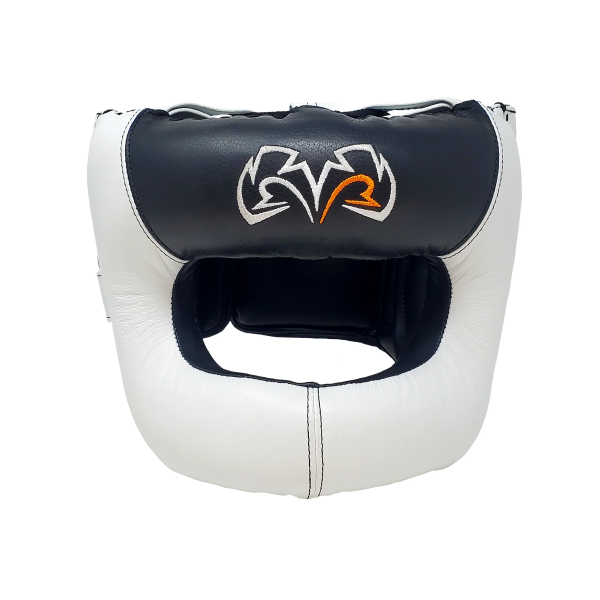 Боксерський шолом з бампером Rival Guerrero RHGFS3 Facesaver Headgear White