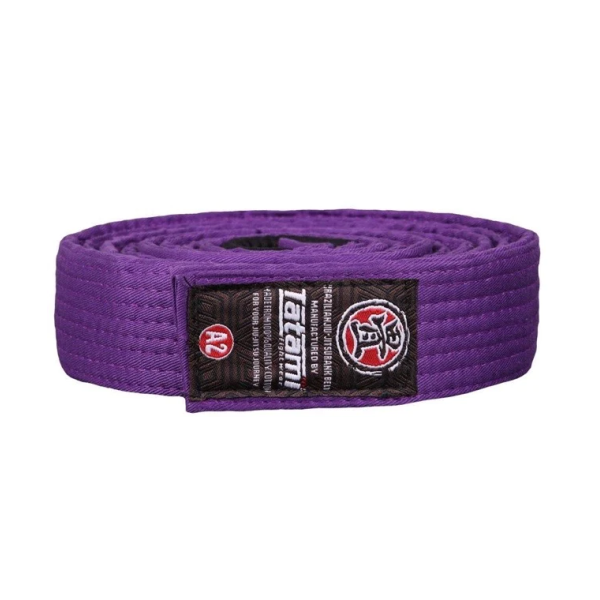 Пояс для кімоно Tatami Adult BJJ Rank Belt All Colours Purple