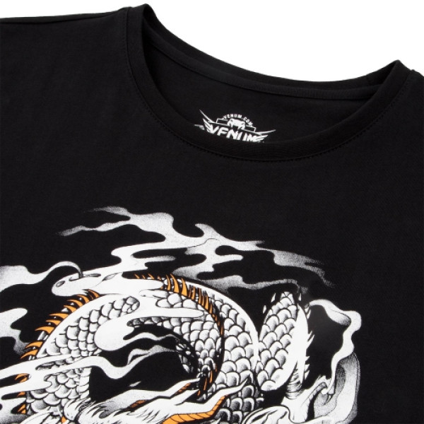 Футболка Venum Dragons Flight T-shirt Black White
