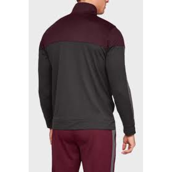 Спортивна кофта Under Armour Sportstyle Pique Jacket Stealth Artillery Maroon