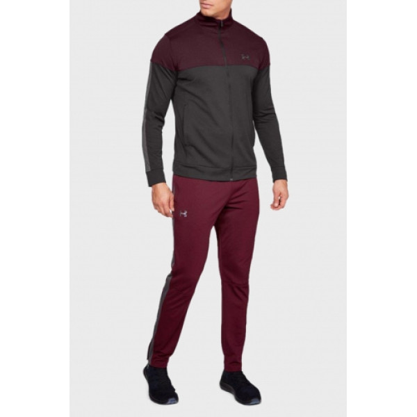 Спортивна кофта Under Armour Sportstyle Pique Jacket Stealth Artillery Maroon