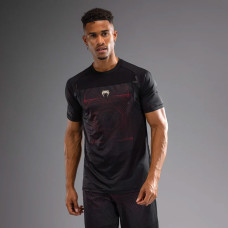 Футболка Venum G-Fit Air Men's Dry-Tech T-Shirt Deep Black Fire Red