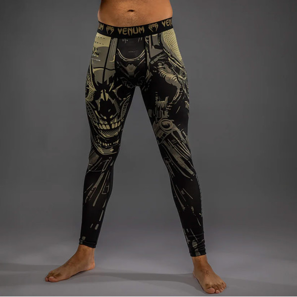 Компресійні штани Venum Invader Spats Black Sand