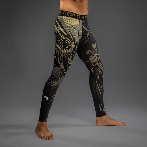 Компресійні штани Venum Invader Spats Black Sand