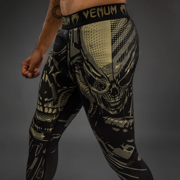Компресійні штани Venum Invader Spats Black Sand