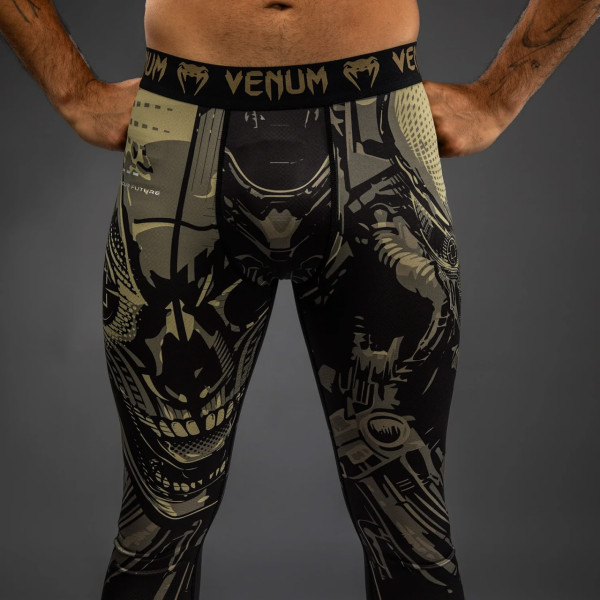 Компресійні штани Venum Invader Spats Black Sand