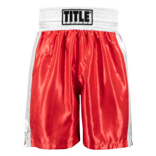 Шорти TITLE Boxing Edge Boxing Trunks 2.0 Red White