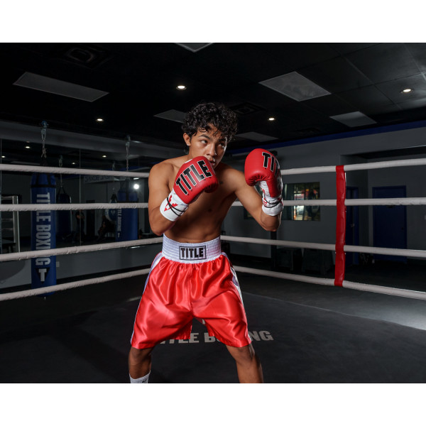 Шорти TITLE Boxing Edge Boxing Trunks 2.0 Red White