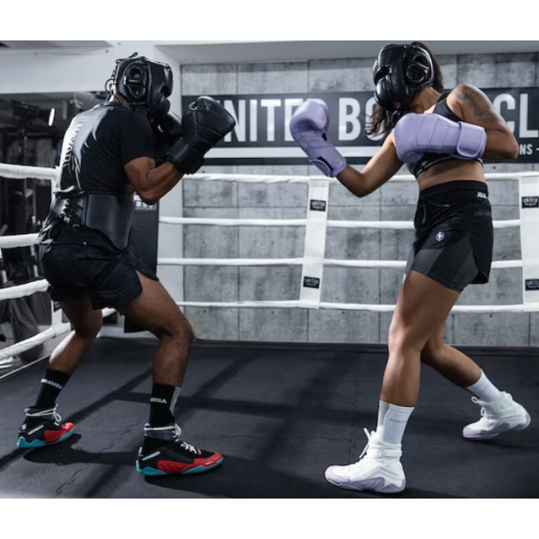 Боксерки Hayabusa Talon Boxing Shoes White Lavender