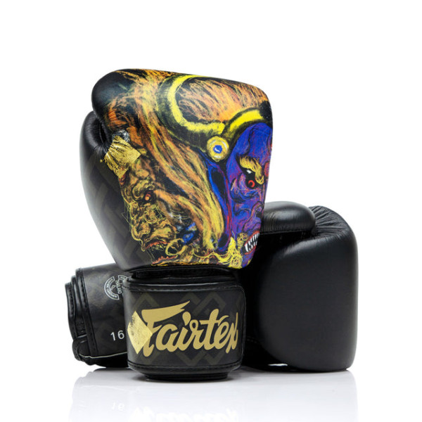 Боксерські рукавиці Fairtex BGV Premium Limited Edition Yamantaka Wooden Box