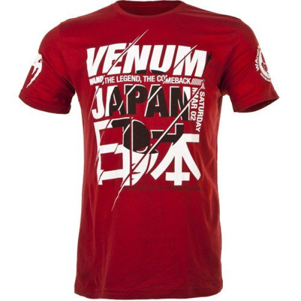 Футболка Venum Wands Return Japan UFC - Red