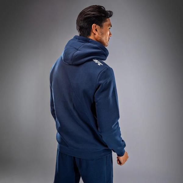 Худі UFC Venum FIGHT WEEK 4.0 PLAIN VERSION Men's Hoodies Navy Blue