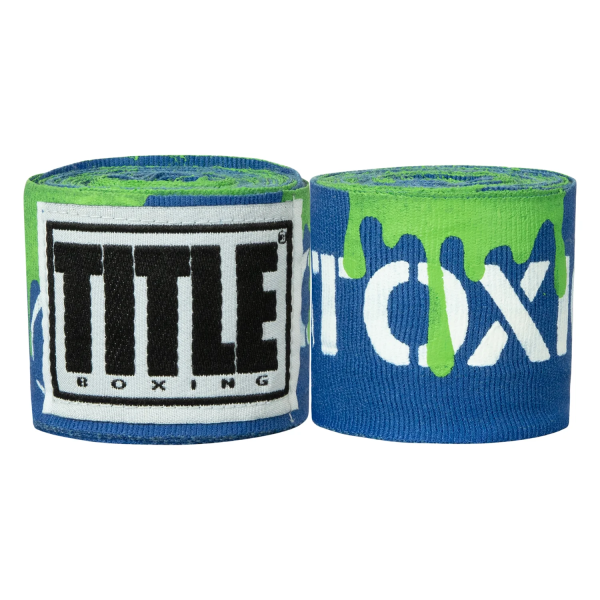 Бинти Title Boxing Print Hand Wraps 180 Toxic