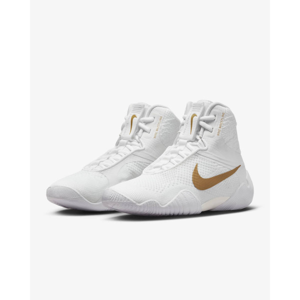 Борцівки Nike Tawa Wrestling Shoes White Metallic Gold