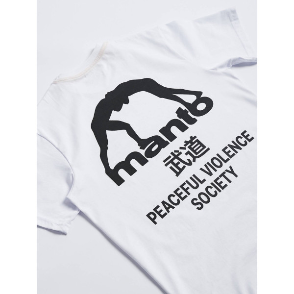 Футболка MANTO T-shirt Society White