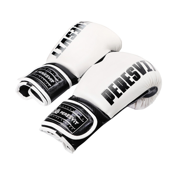 Боксерські рукавиці Peresvit Core Boxing Gloves White Black & Grey