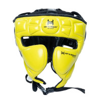 Боксерський шолом Hit N Move Headgear Air Armor Precision Yellow Black