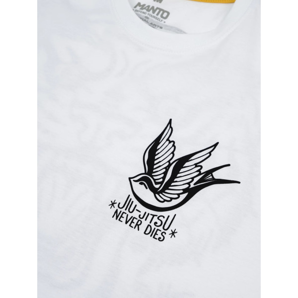 Футболка MANTO t-shirt JJ NEVER DIES white