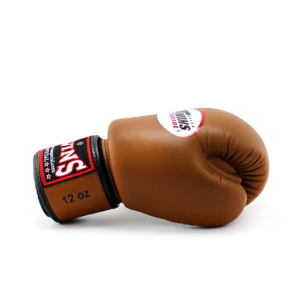 Боксерські рукавиці Twins Velcro BGVL3 Brown
