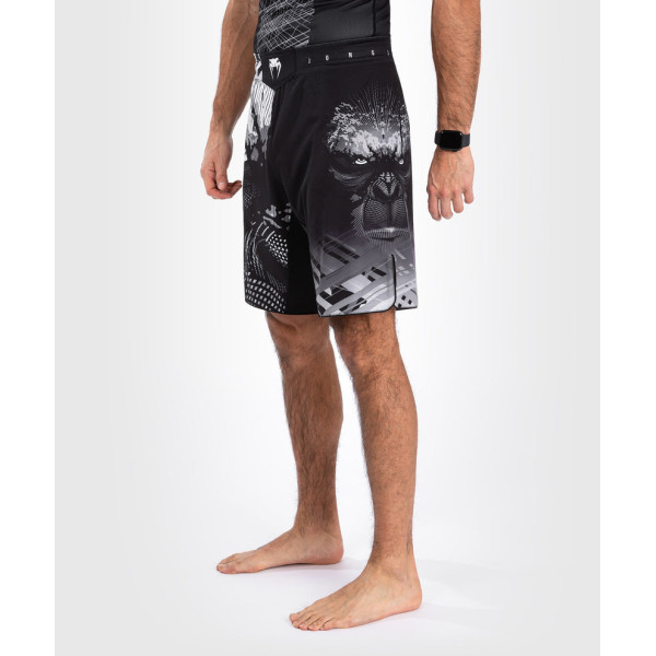 Шорти для MMA Venum Gorilla Jungle Fightshort Black White