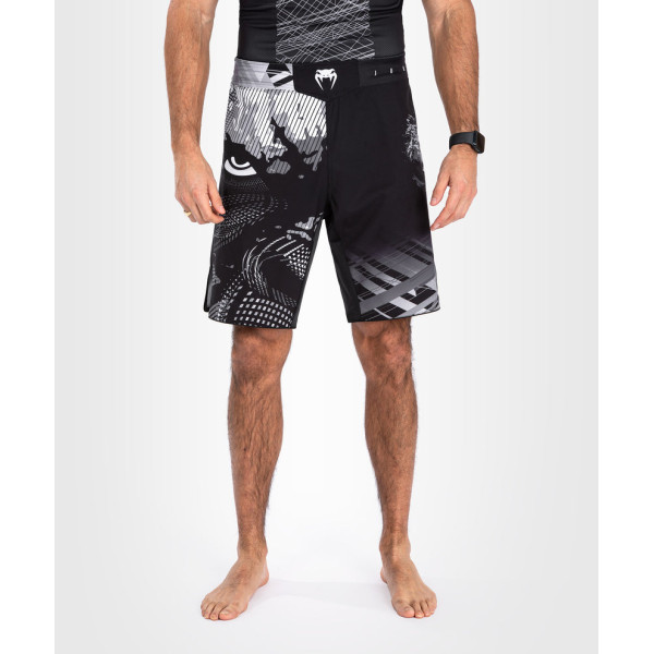Шорти для MMA Venum Gorilla Jungle Fightshort Black White