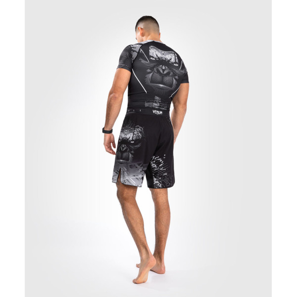 Шорти для MMA Venum Gorilla Jungle Fightshort Black White