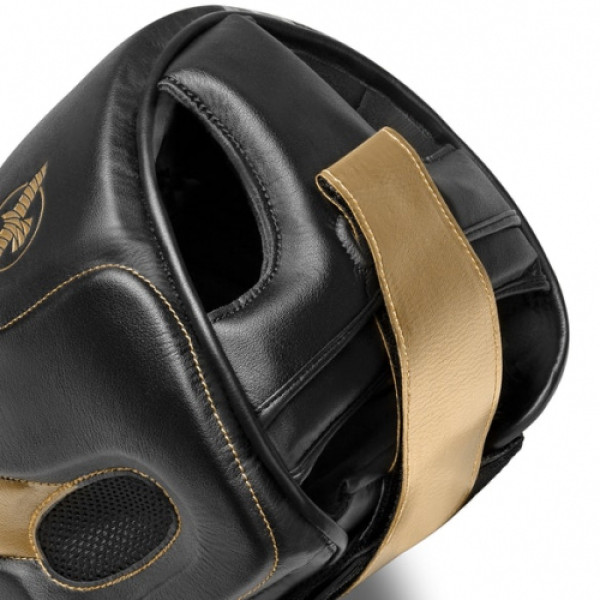 Шолом Hayabusa T3 MMA Headgear Black Gold